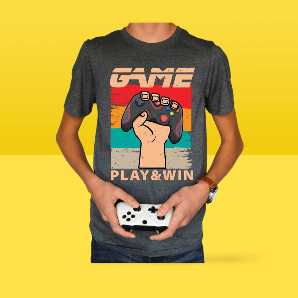 Game Play And Win DTF Transfer